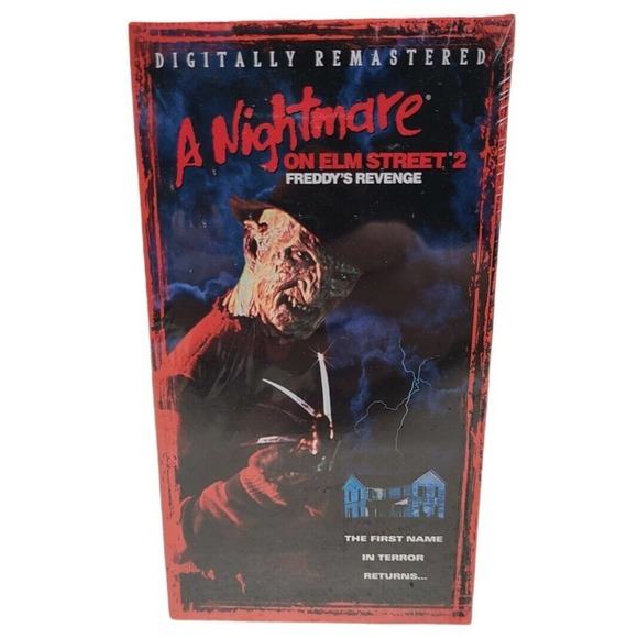 A Nightmare on Elm Street Part 2 VHS Freddys Revenge - NEW SEALED HORROR - Picture 1 of 4